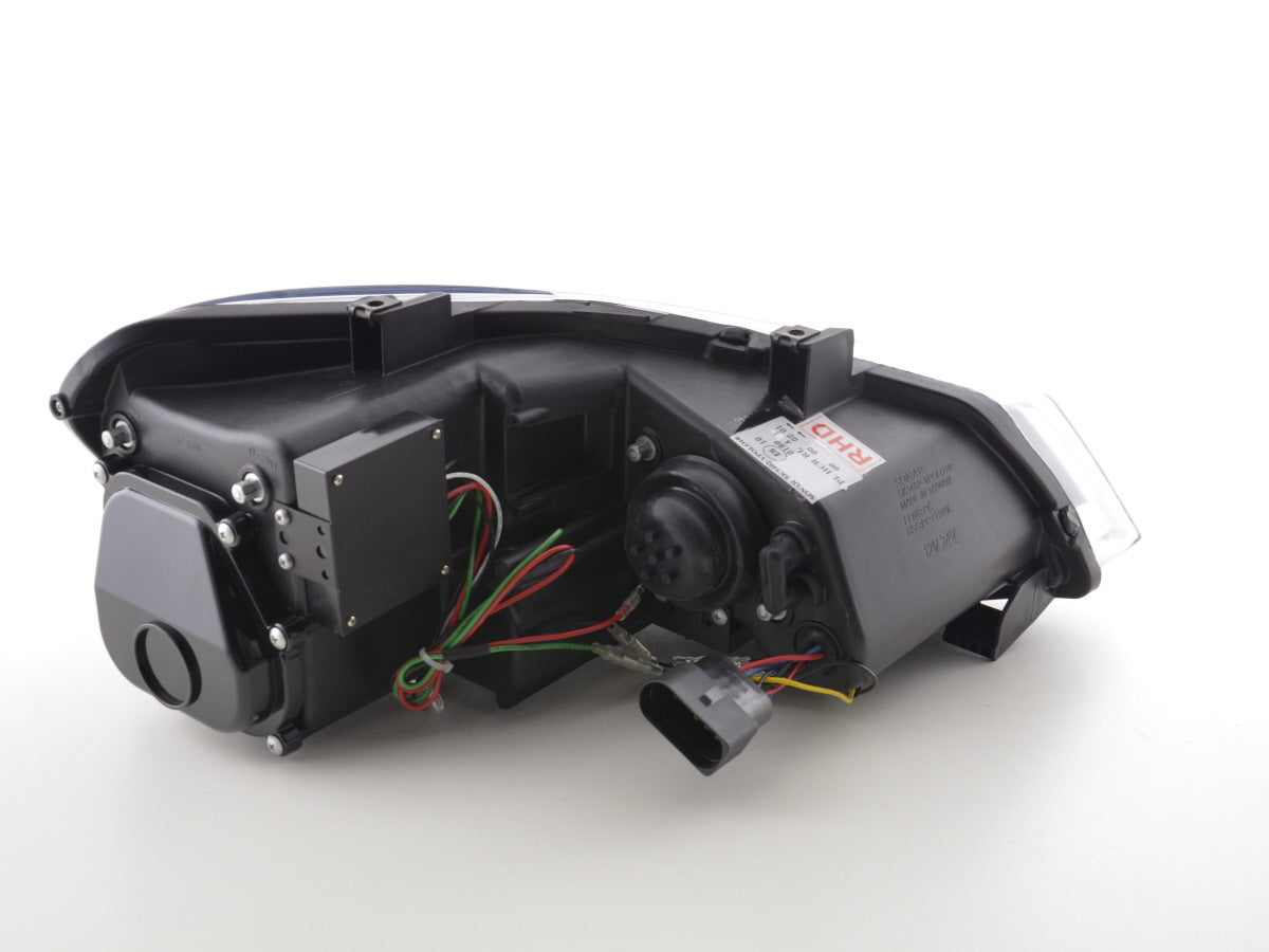 Scheinwerfer Set Daylight LED Tagfahrlicht VW Polo 6R  09- chrom für Rechtslenker