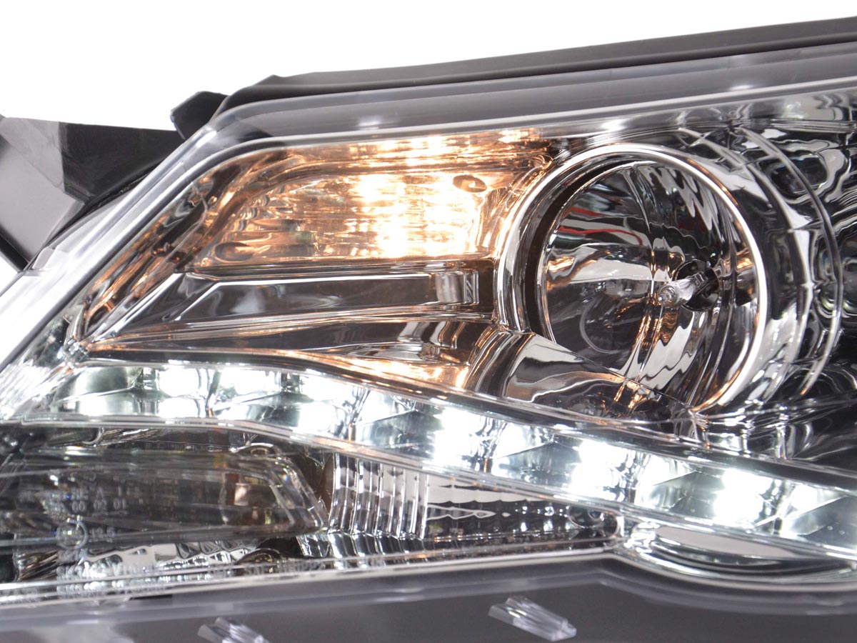 Scheinwerfer Set Daylight LED Tagfahrlicht VW Tiguan  07-11 chrom