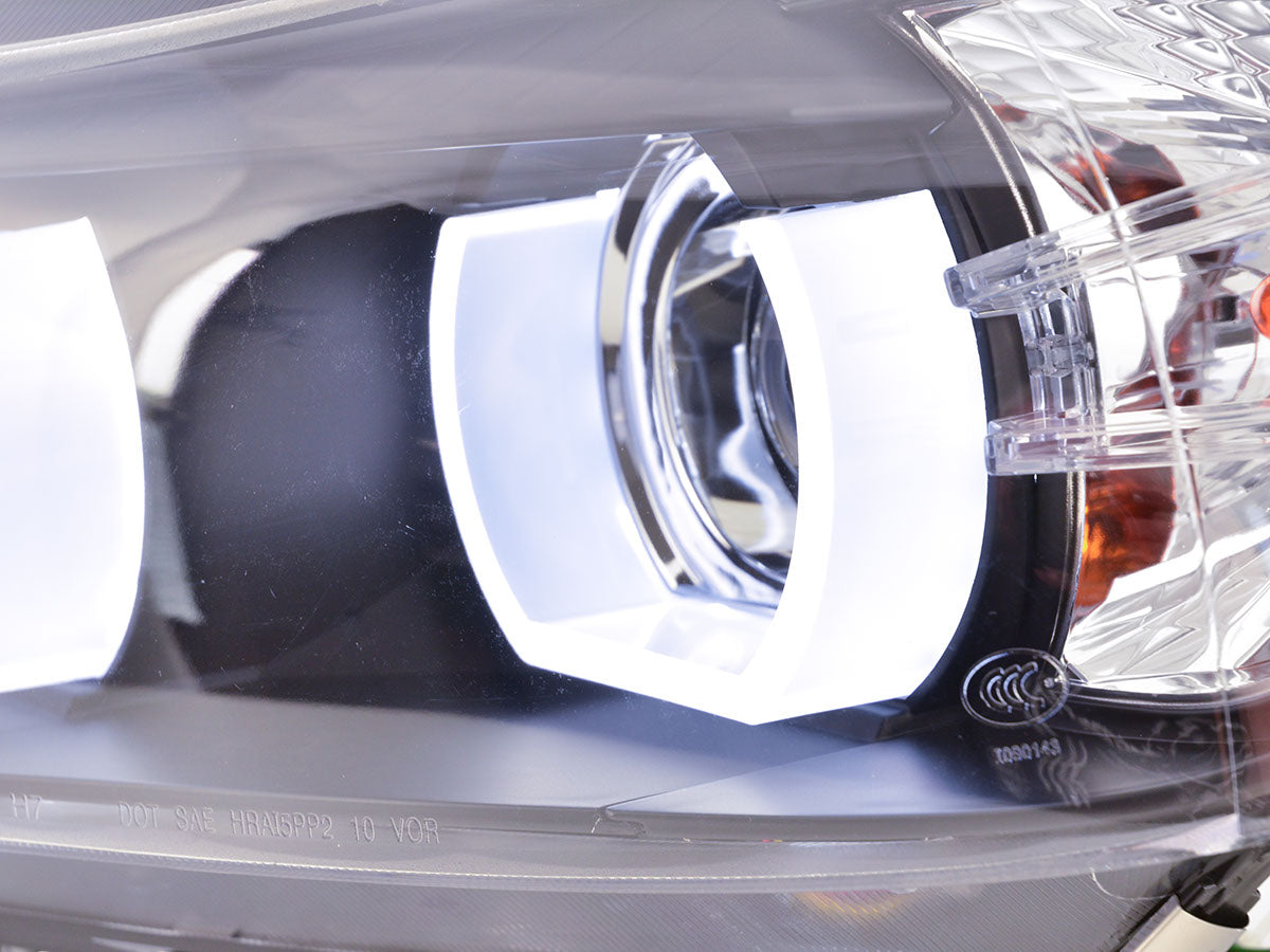 Scheinwerfer Set Xenon Daylight LED TFL-Optik BMW 3er E90/E91  05-08 schwarz