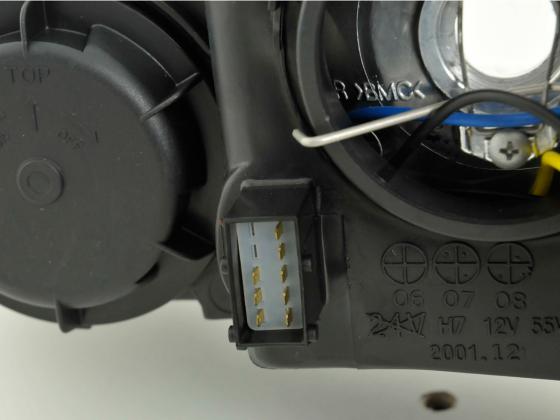 Headlights Opel Corsa C 01-06 black