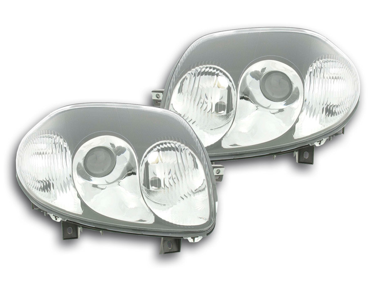 Headlights Renault Clio Type B 98-01 black