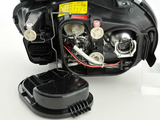 Headlight set VW Golf 4 type 1J 98-03 black