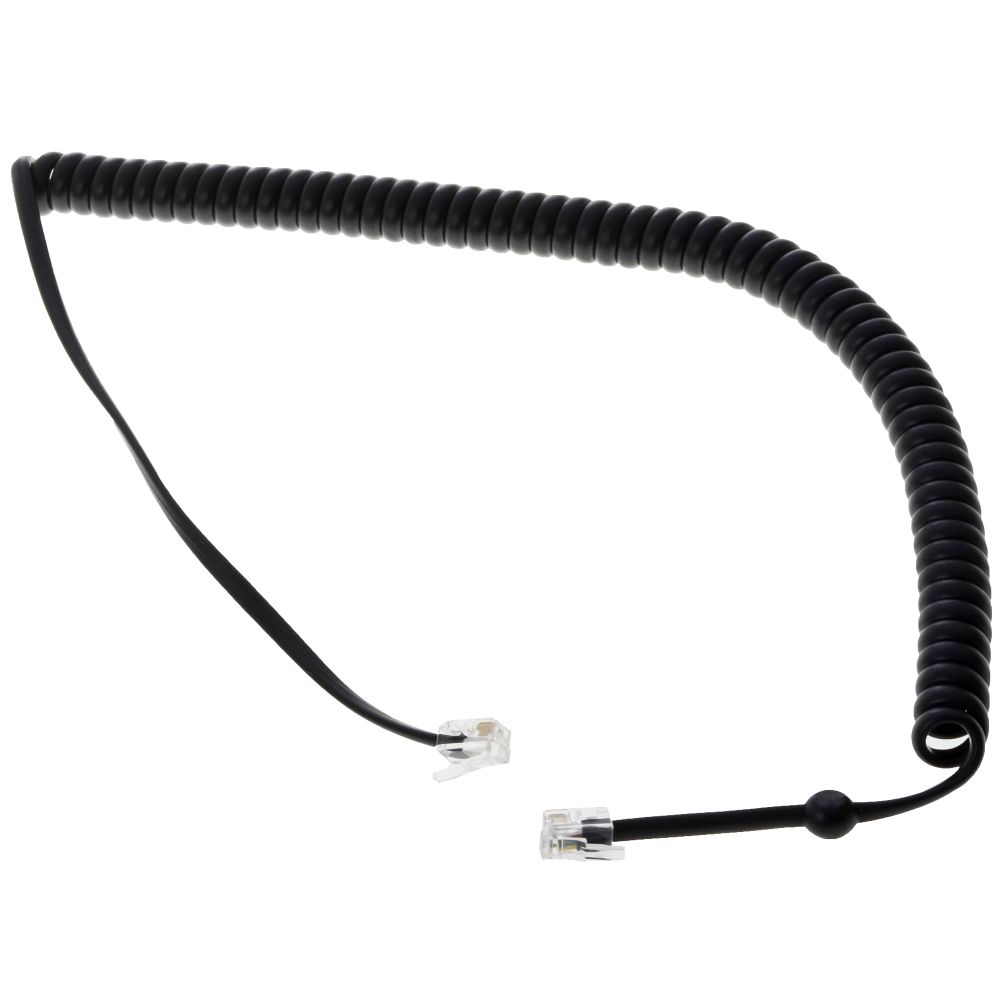 AGFEO ST 21/22/31/40/42/45, handset spiral cable black