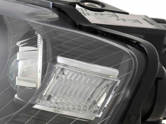 Headlight set Angel Eyes VW Passat Type B6 05-11 black