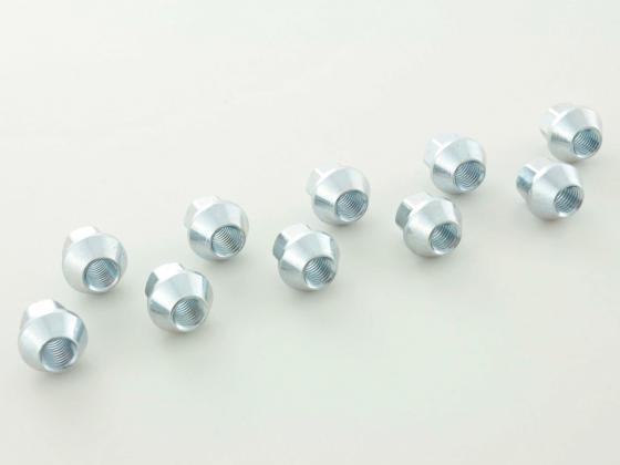 Radschraube einzeln Schaftlänge 21mm Kegelbund Kurzkopf silber M12x1,5