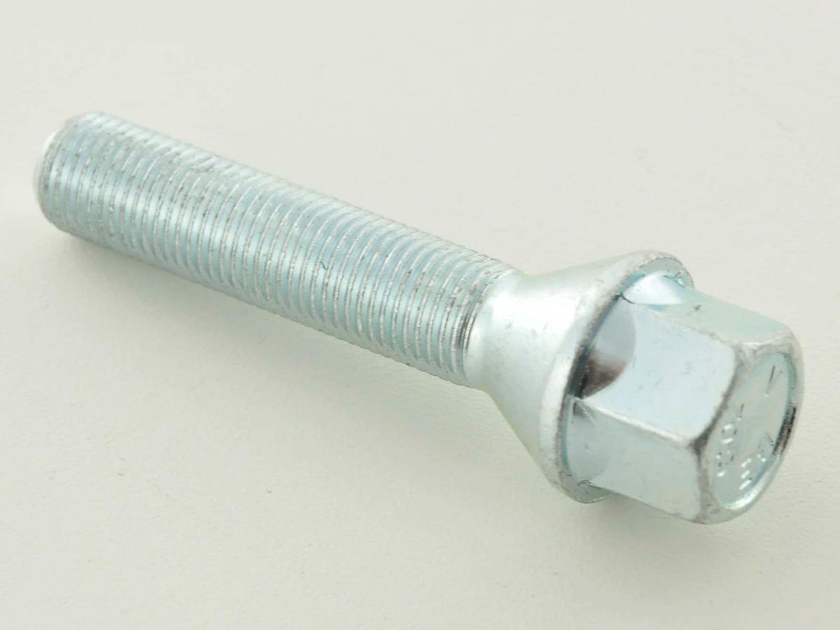 Radschraube einzeln Schaftlänge 32mm Kegelbund silber M14x1,5