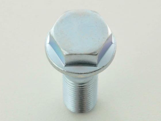 Radschraube einzeln Kegelbund Gewindelänge 21mm M12x1,25 silber