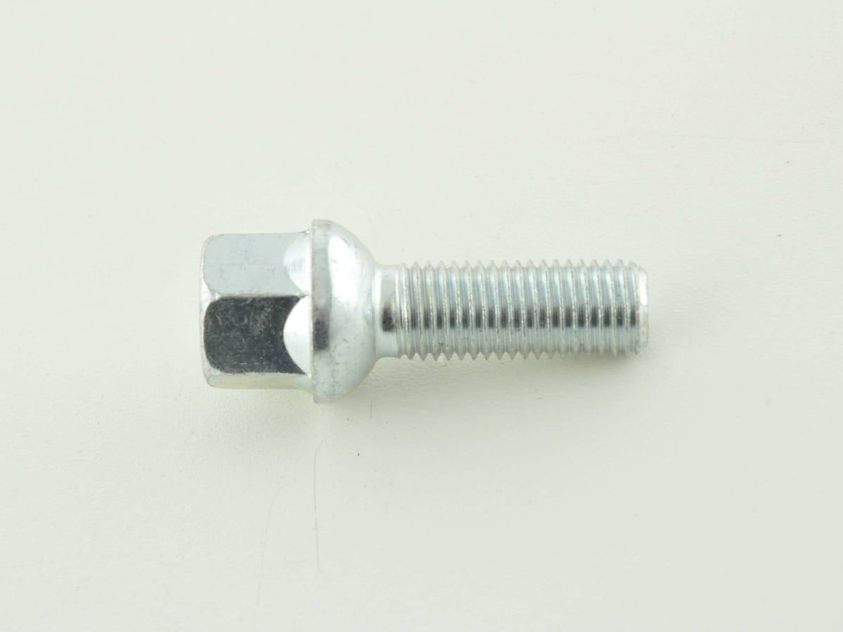Radschraube einzeln Schaftlänge 32mm Kugelbund silber M12x1,5