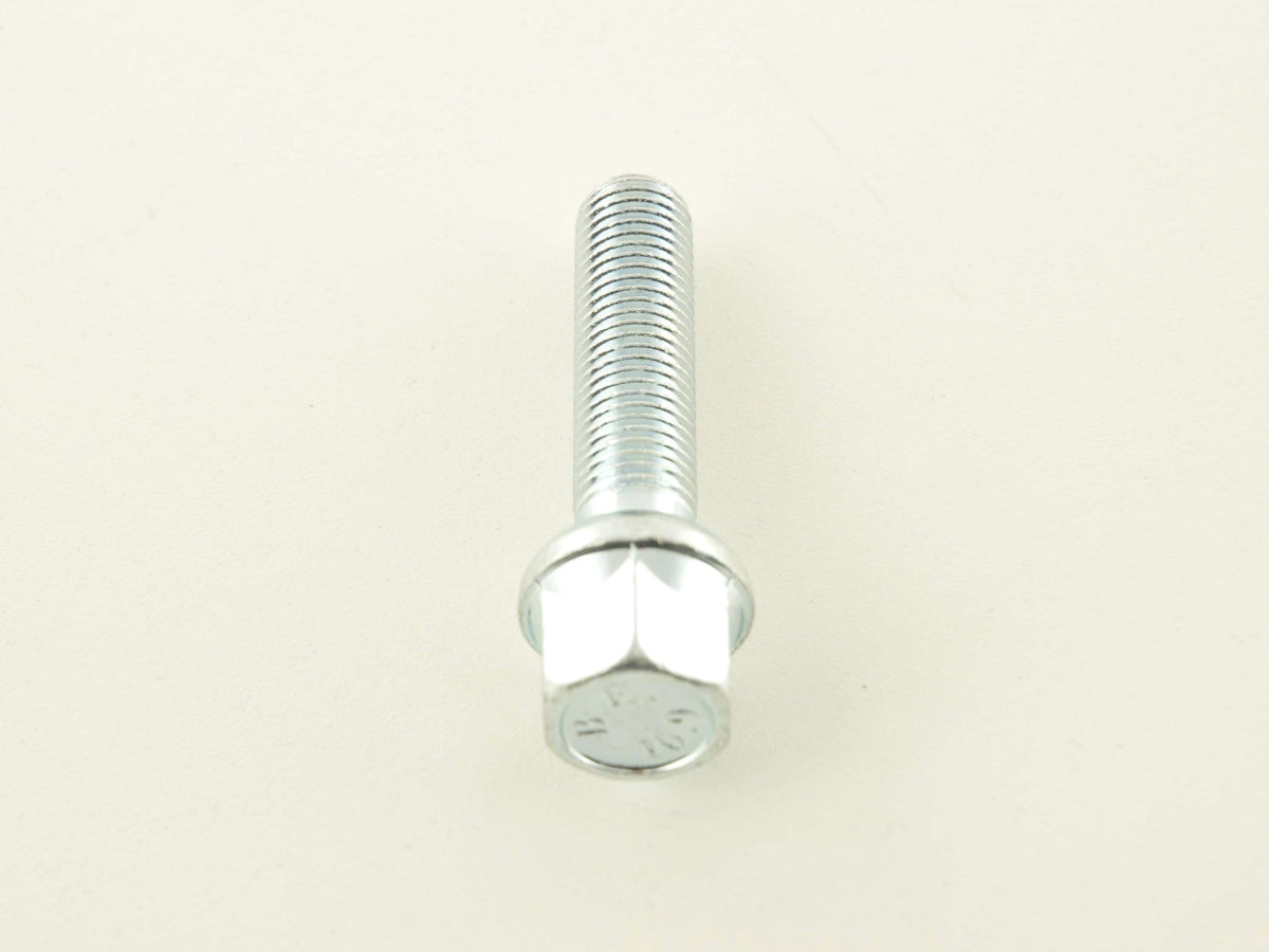 Radschraube einzeln Schaftlänge 45mm Kugelbund silber M12x1,5