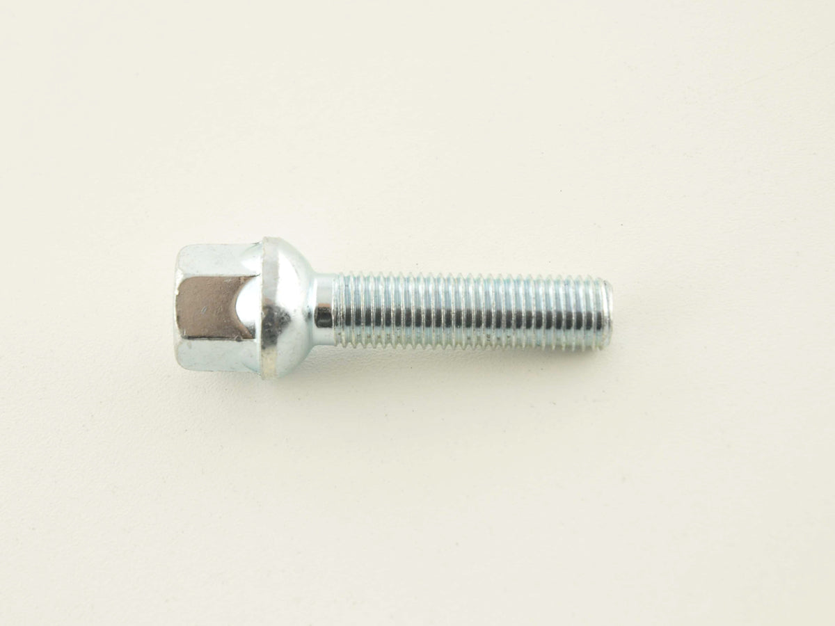 Radschraube einzeln Schaftlänge 45mm Kugelbund silber M12x1,5