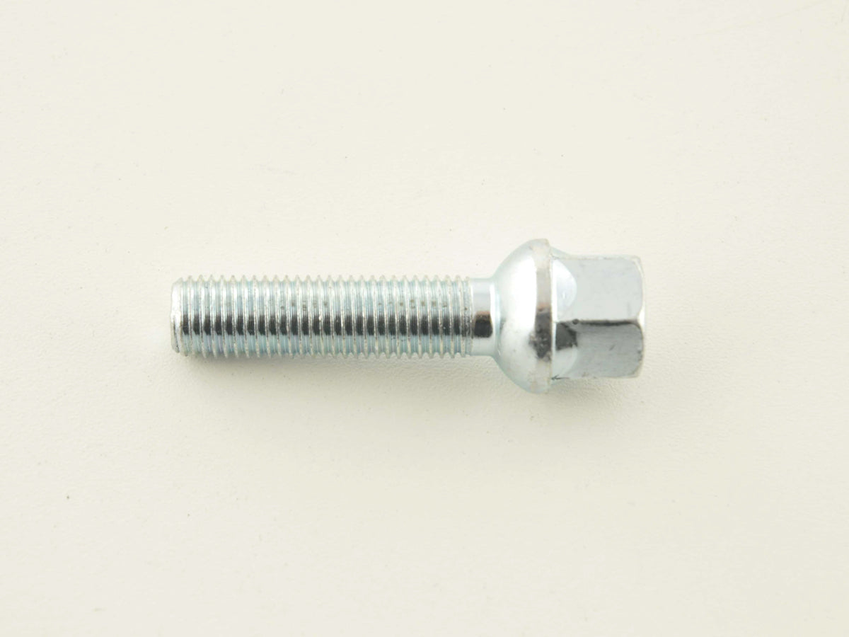 Radschraube einzeln Schaftlänge 45mm Kugelbund silber M12x1,5