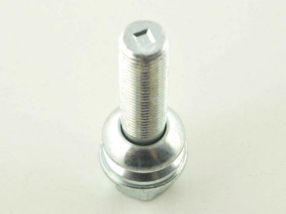 Radschraube einzeln L= 28 mm M14 x 1,5 silber