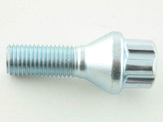 Radschrauben Set (10 Stk.) Kegelbund Schaftlänge 42mm M12x1,25 silber