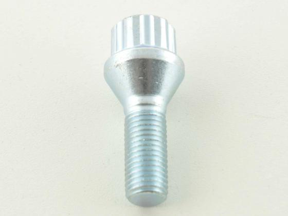 Radschrauben Set (8 Stk.) Kegelbund Schaftlänge 42mm M12x1,25 silber