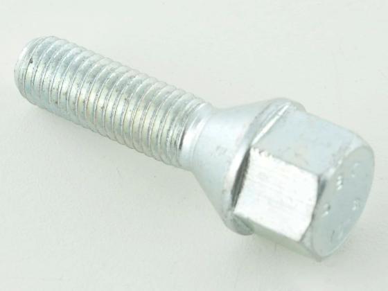 Radschrauben Set (10 Stk.) Kegelbund Schaftlänge 60mm M12x1,25 silber