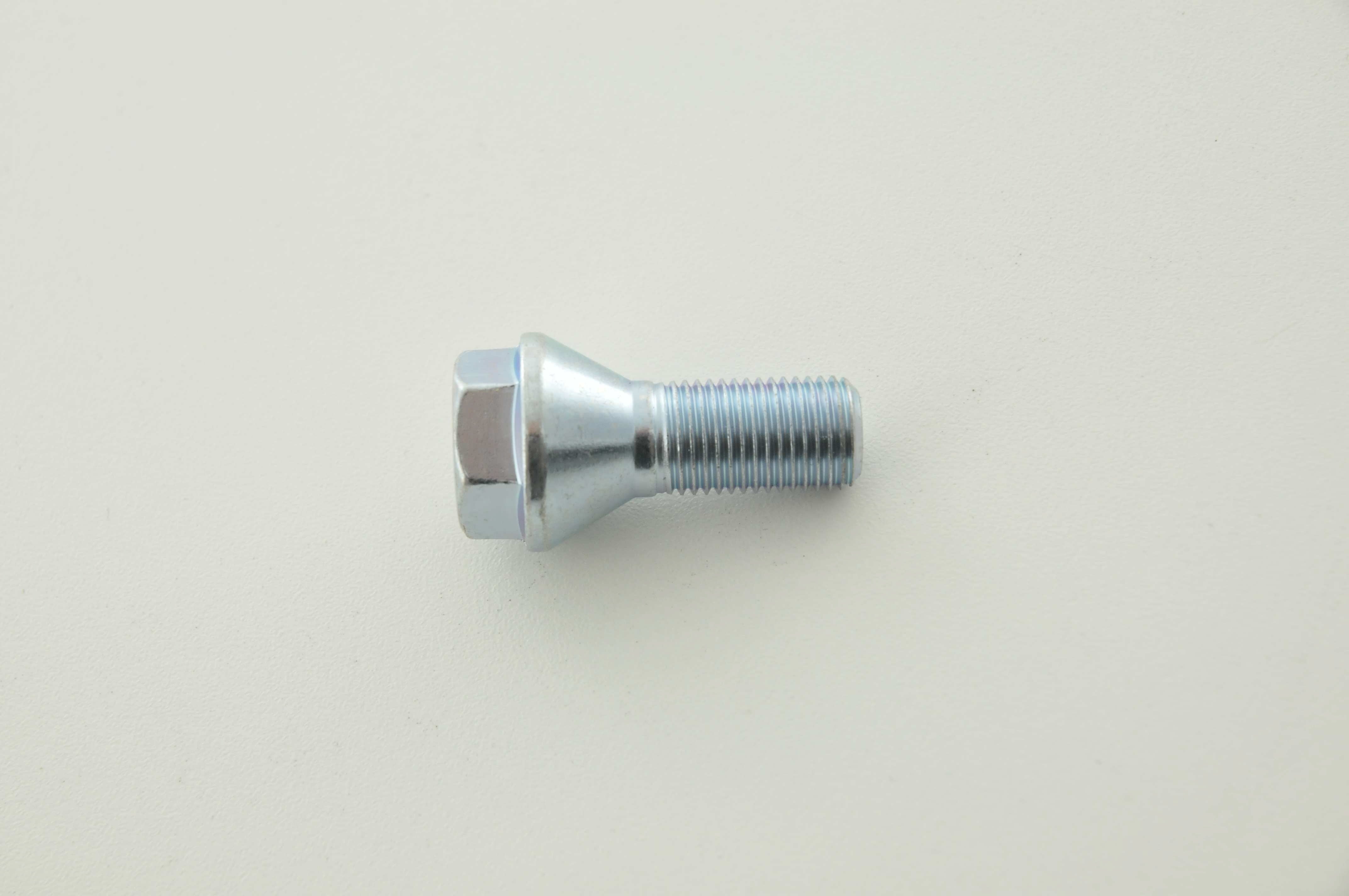 Radschrauben Set (8 Stk.) Schaftlänge 21mm Kegelbund Kurzkopf silber M12x1,5