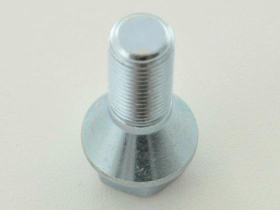 Radschrauben Set (8 Stk.) Kegelbund Kurzkopf Schaftlänge 22mm M12x1,25 silber