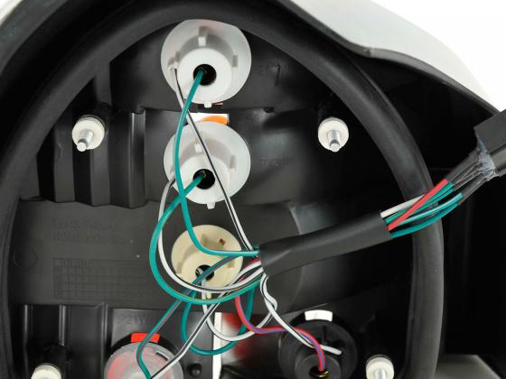 Rückleuchten Set Audi A3 Typ 8P  03- chrom