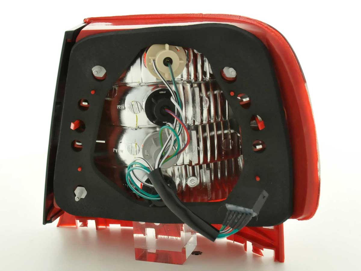 Rückleuchten Set Audi A4 Limo Typ B5  95-00 rot/weiß