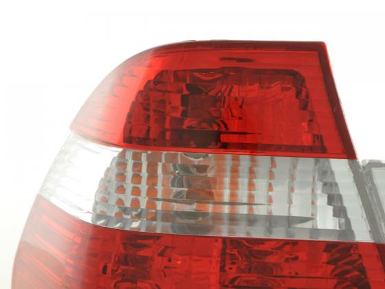 Rückleuchten BMW 5er Limo Typ E34  88-94 klar rot
