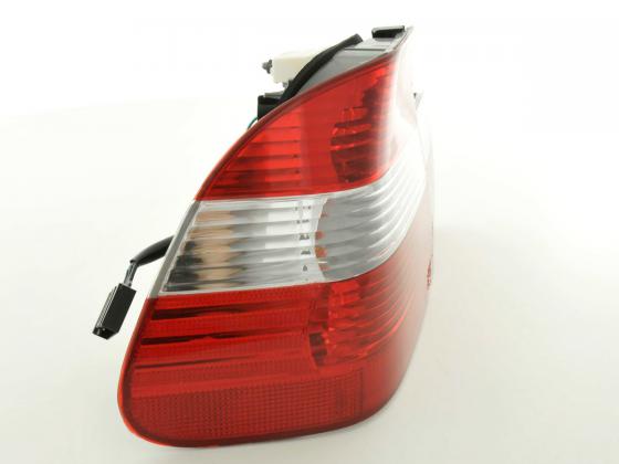 Taillights set BMW 3 Series Limo Type E46 98-01 white/red