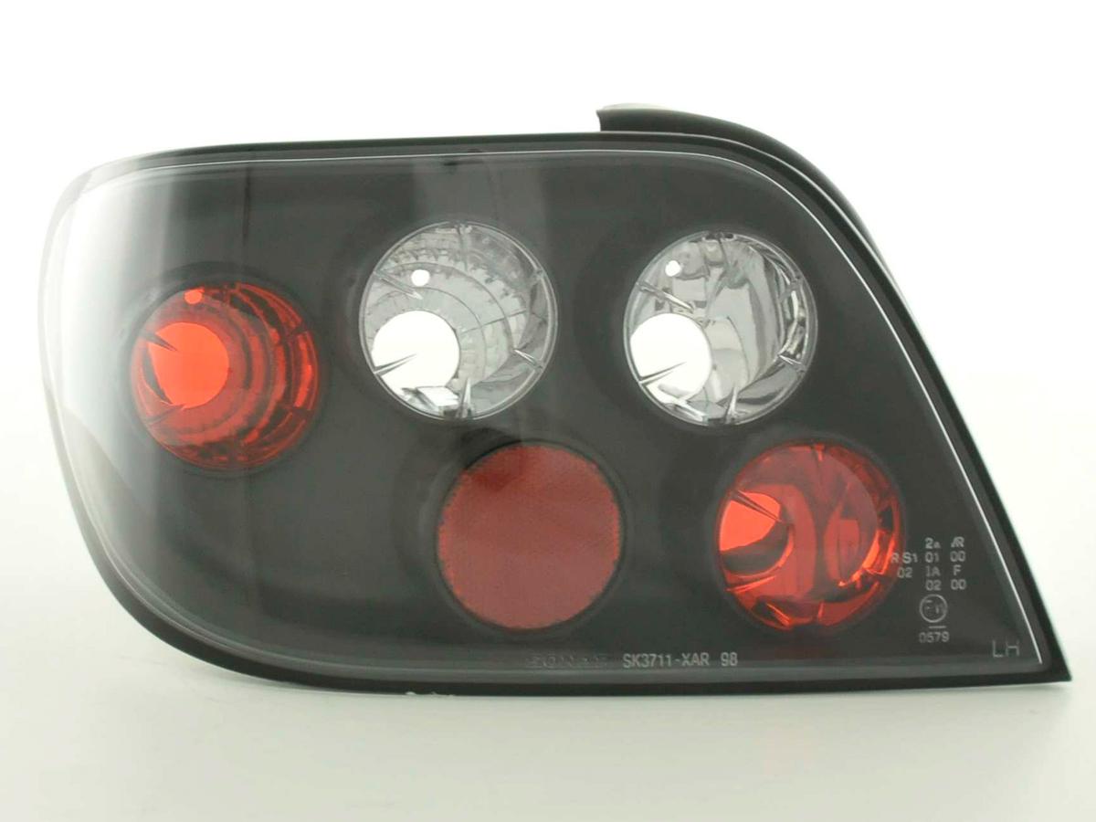 Taillights set Citroen Xsara type N6 97-03 black