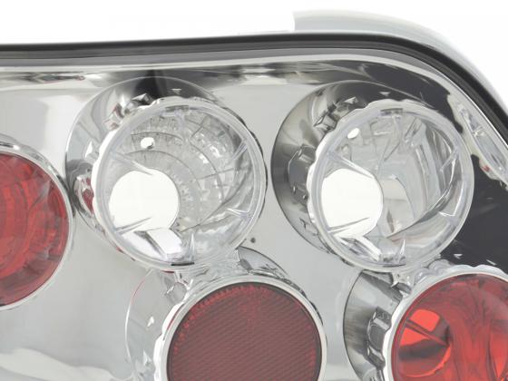 Taillights set Fiat Punto Type 176 93-99 black
