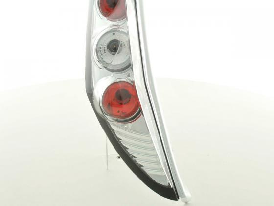 Taillights set Fiat Seicento type 187 98-07 chrome