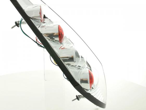 Taillight set Fiat Punto 3-door Type 188 00-03 chrome