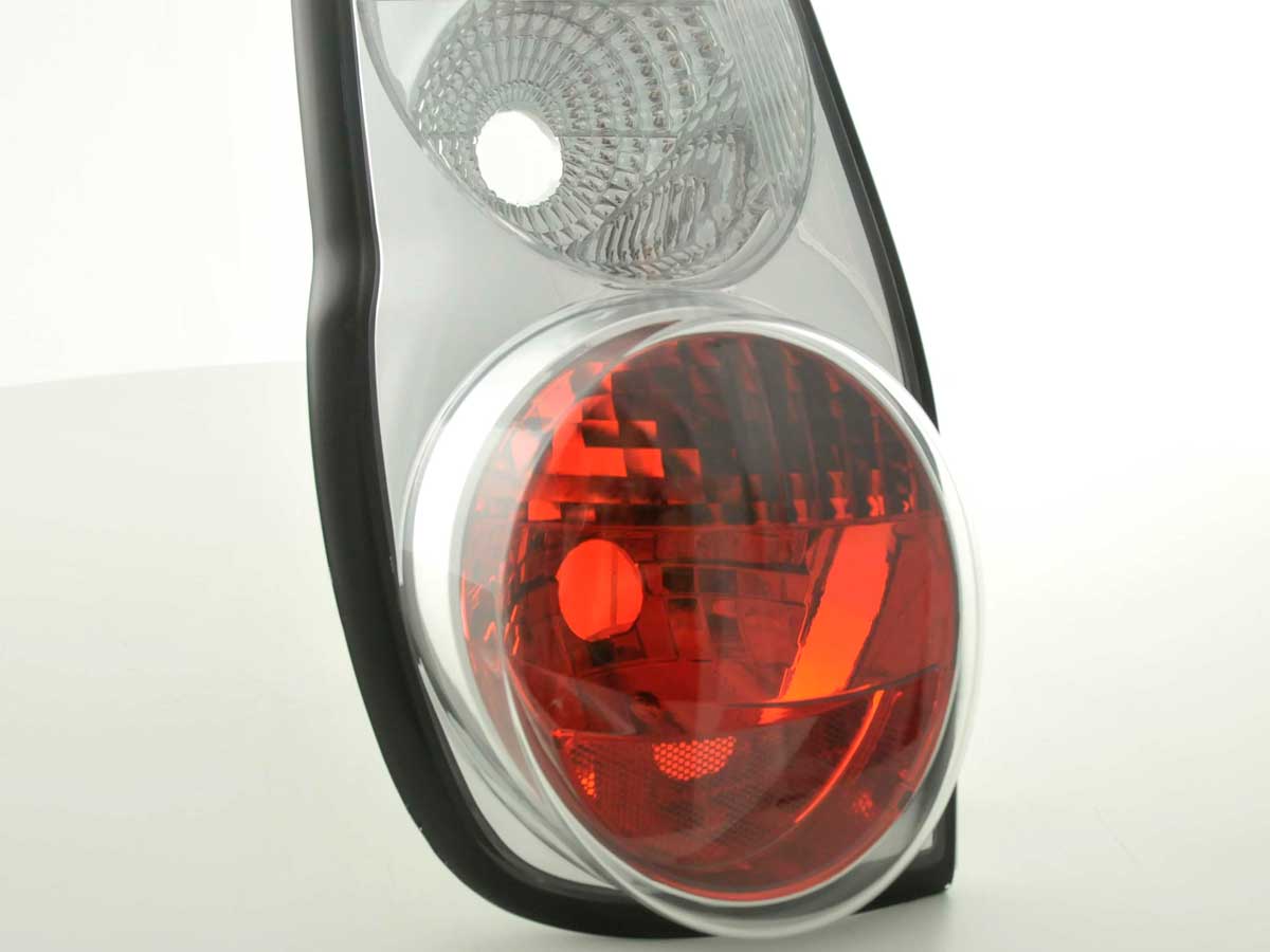 Taillights set Fiat Punto type 176 93-99 chrome