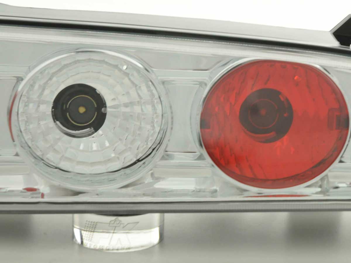 Taillights set Ford Fiesta type JH1 JD3 3-dr. 02-05 black