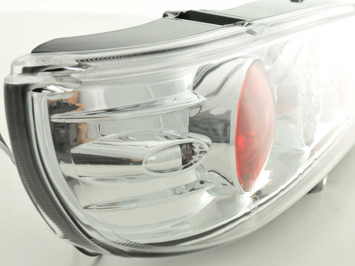 Taillights set Fiat Seicento type 187 98-07 chrome
