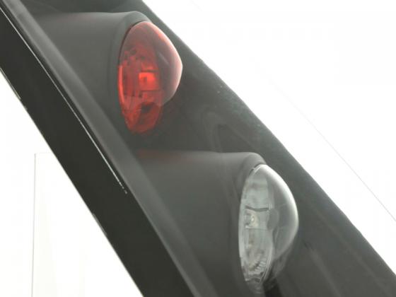 Taillights set Ford Fiesta type JH1 JD3 3-dr. 02-05 black