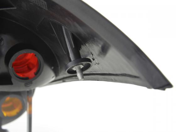 Taillights set Ford Focus type DAW DBW 98-04 black