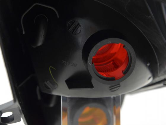 Taillights set Ford Focus type DAW DBW 98-04 black