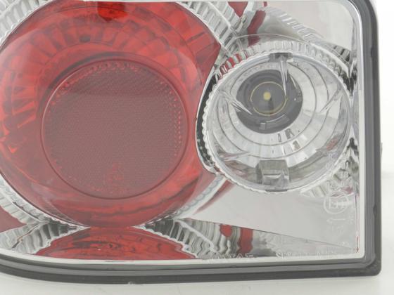 Taillights set Peugeot 206 98 - chrome