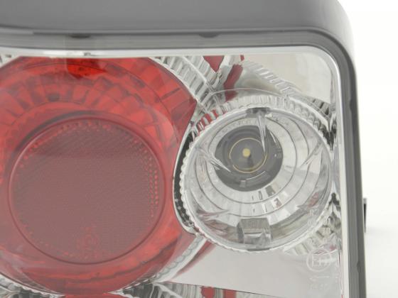 Taillights set Peugeot 206 98 - chrome