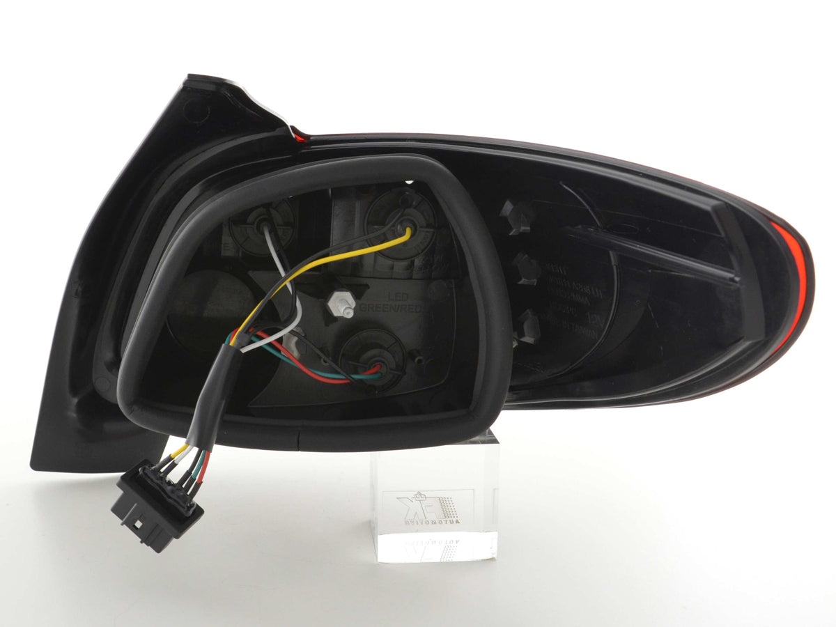Taillights set Peugeot 206 Type 2*** 98-05 black/red
