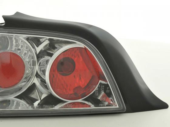 Taillights set Renault Clio Type B 98-01 chrome