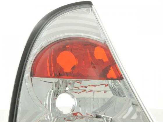 Taillights set Renault Megane 3-door type DABALAKAEA 96-98 black