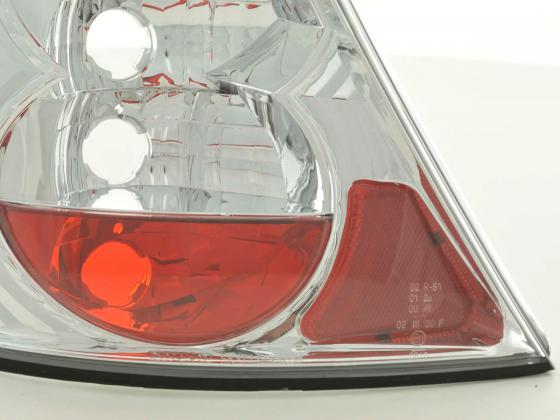 Taillights set Renault Megane 3-door type DABALAKAEA 96-98 black