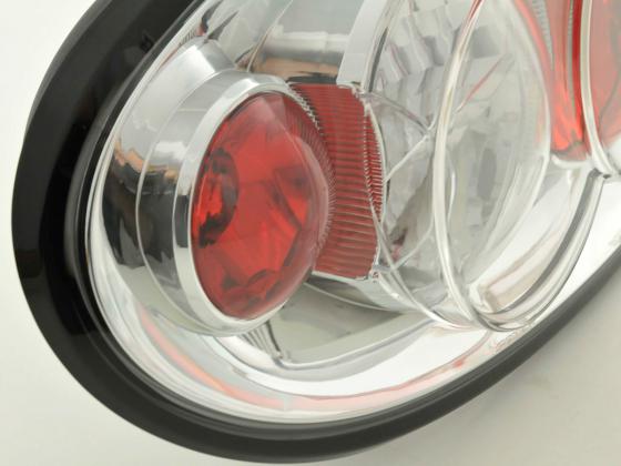 Taillights set Renault Megane 3-door type DABALAKAEA 99-02 chrome
