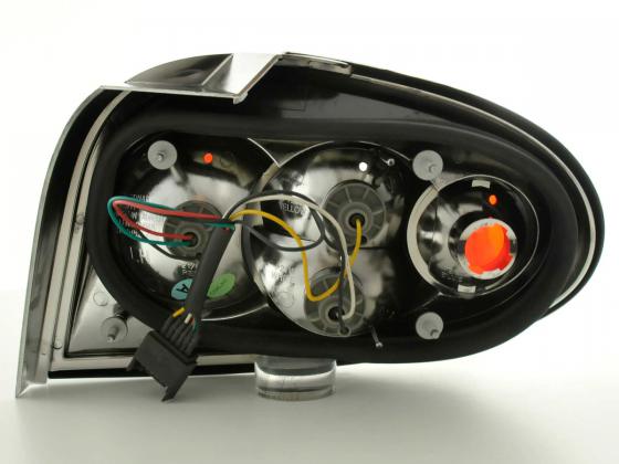 Taillights set Renault Megane 3-door type DABALAKAEA 96-98 chrome