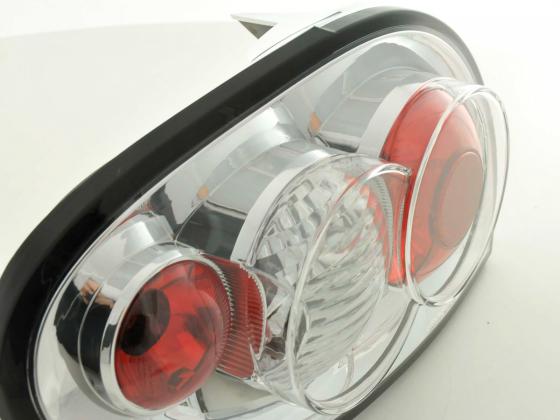 Taillights set Renault Megane 3-door type DABALAKAEA 99-02 chrome