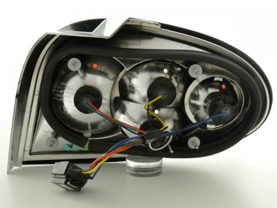 Taillights set Renault Megane 3-door type DABALAKAEA 99-02 chrome