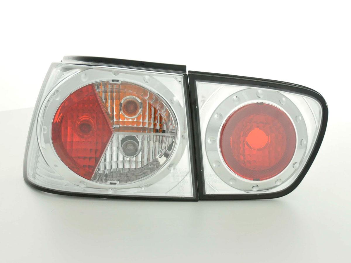 Rückleuchten Set Seat Ibiza 2-trg. Typ 6K  93-99 chrom