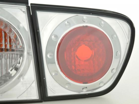 Rückleuchten Set Seat Leon Typ 1M  97-05 chrom