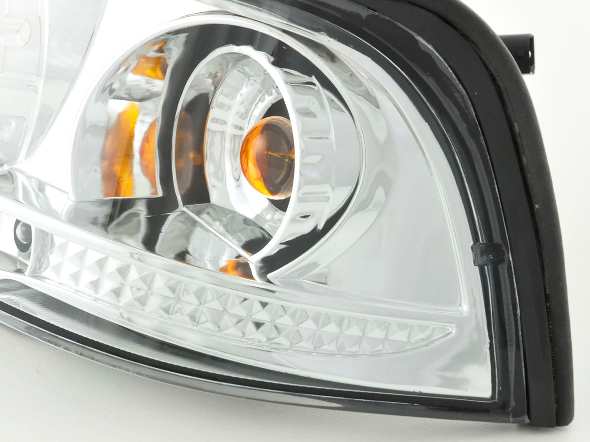 Headlight set BMW 3 Series Limousine Type E36 92-98 chrome