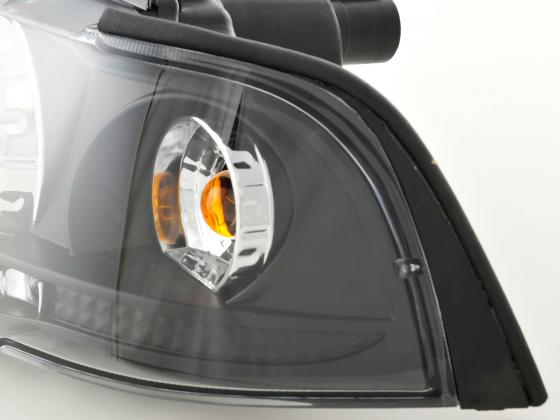 Headlight set BMW 3 Series Coupe Type E36 92-98 black
