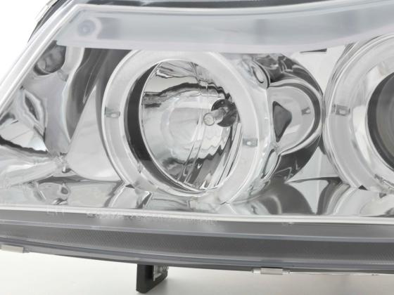 Headlight set BMW 3 Series Type E90/E91 05-08 chrome